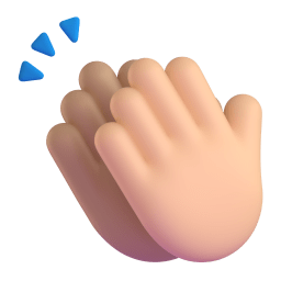 Icon of clapping hands